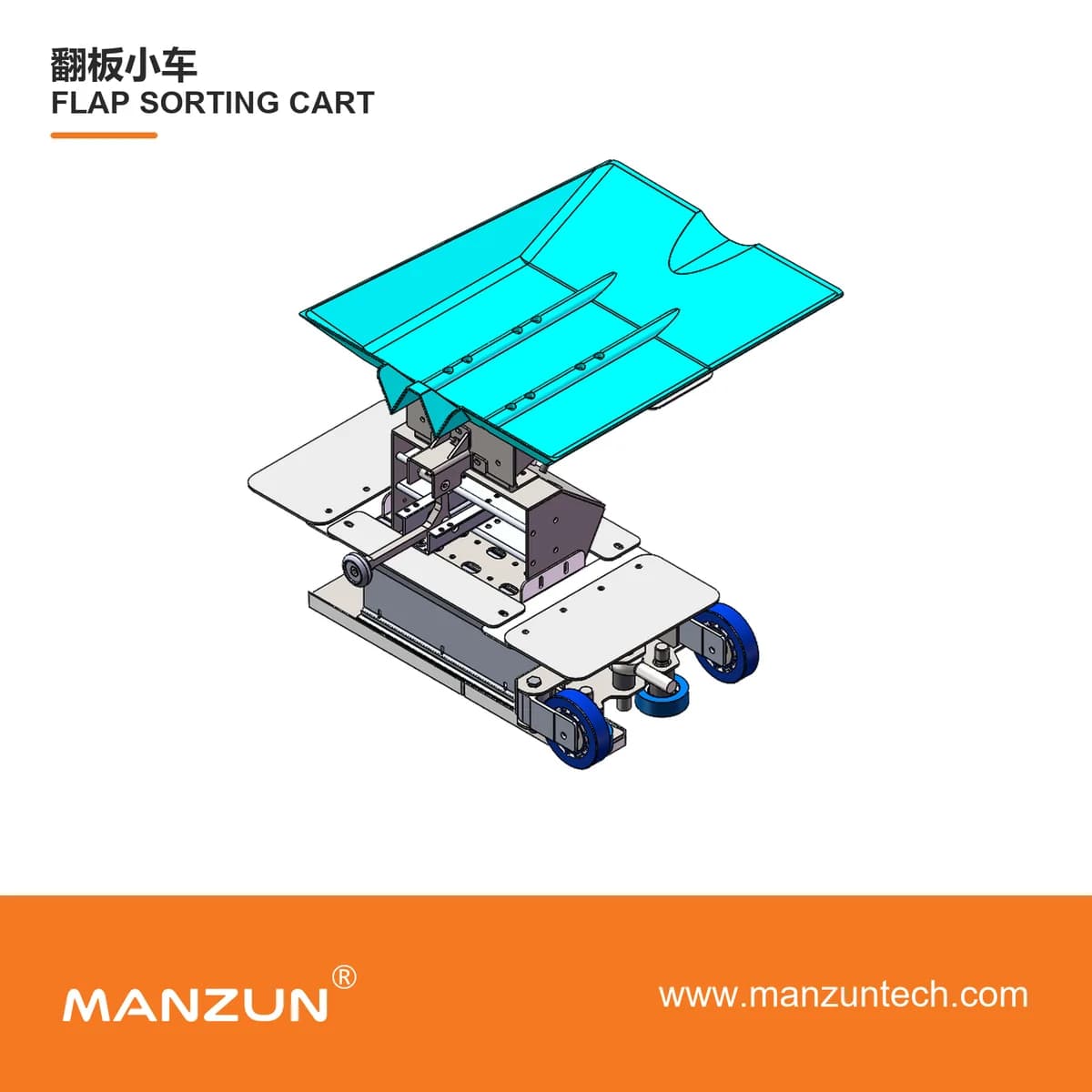 Tilt-tray cart